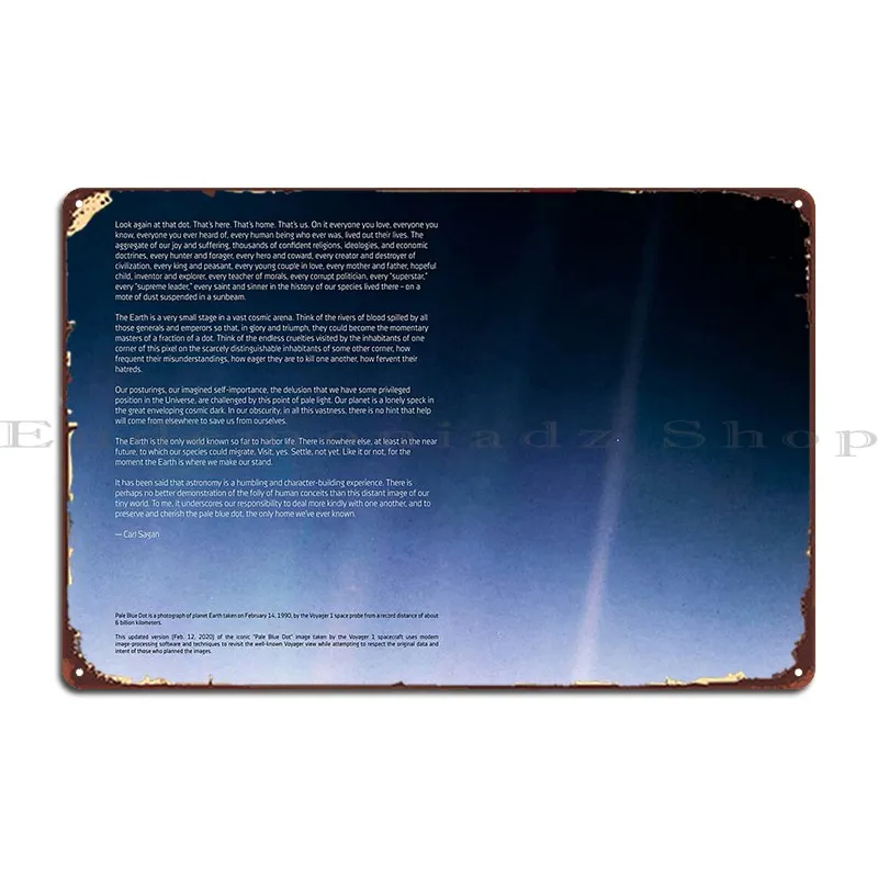 Home Cinema Quotes - Hellblauer Punkt und Carl Sagan Zitat