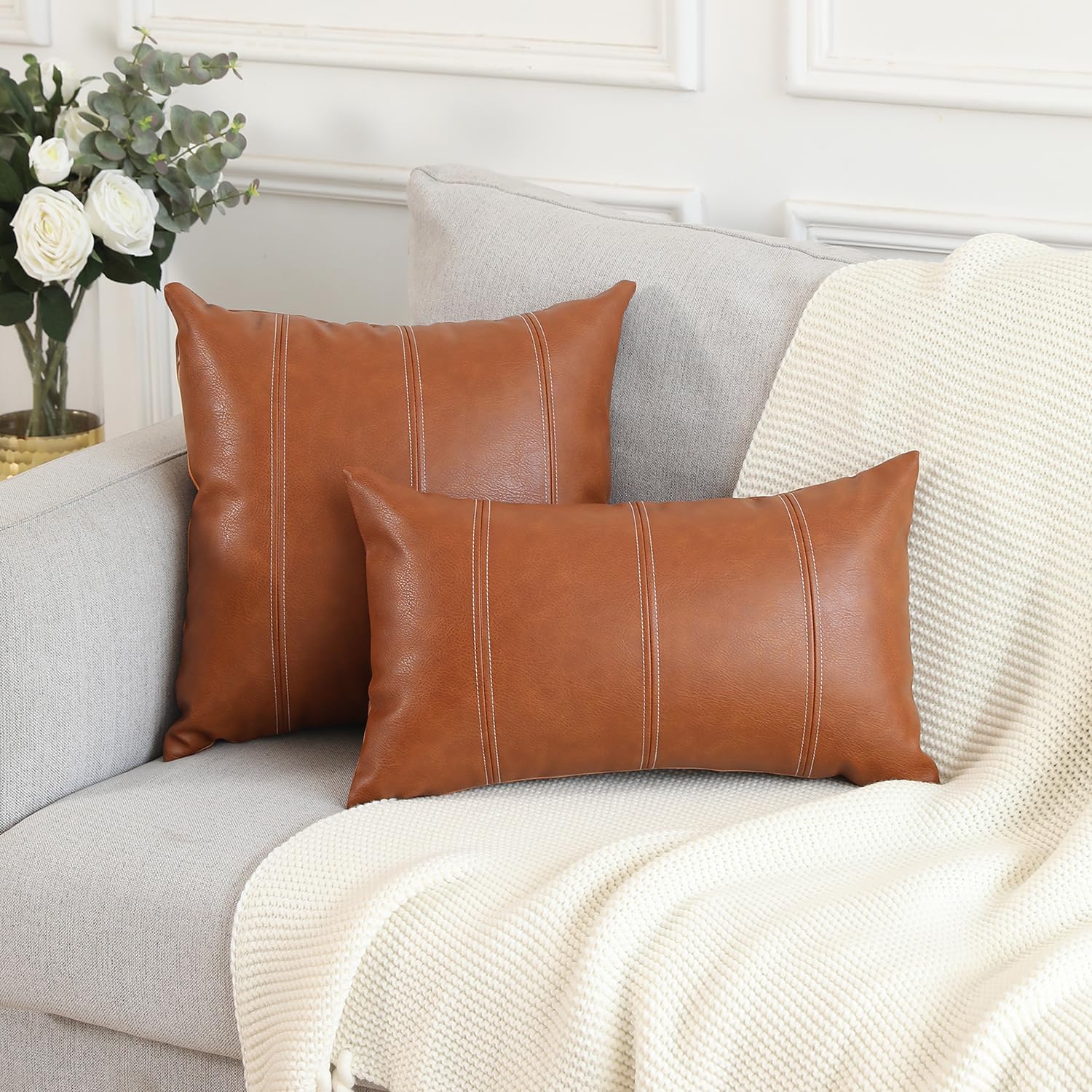 1 Stück Kunstleder-Kissenbezüg – Recliner Sofa Cover Bewertung und Preis