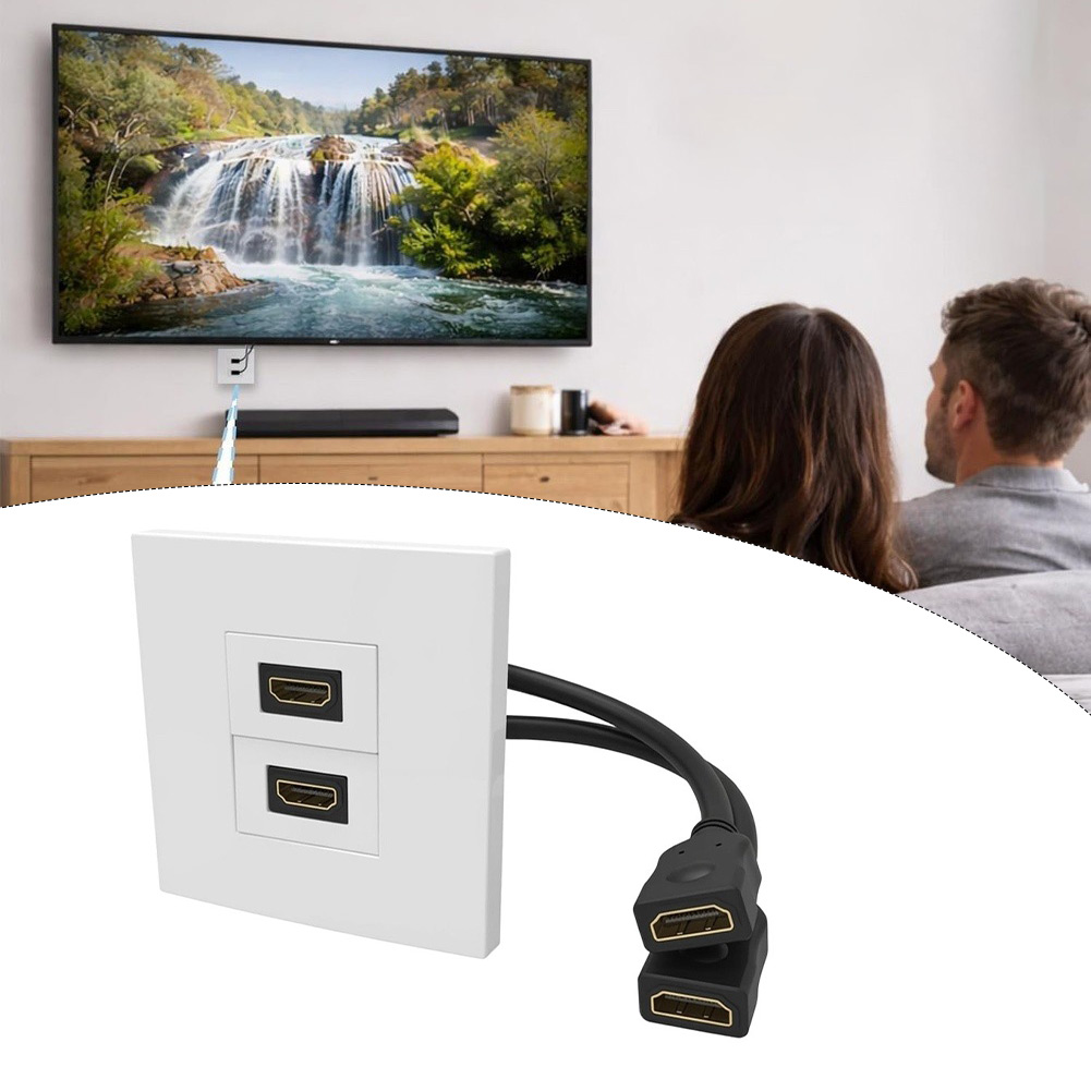 Dual-Port-Wandplatte mit Pigta – Home Cinema Gaming Bewertung und Preis
