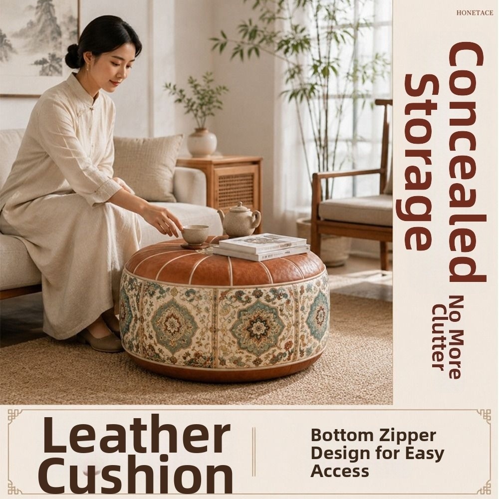 Neuer Ottoman-Pouf aus PU-Lede – Recliner Sofa Cover Bewertung und Preis