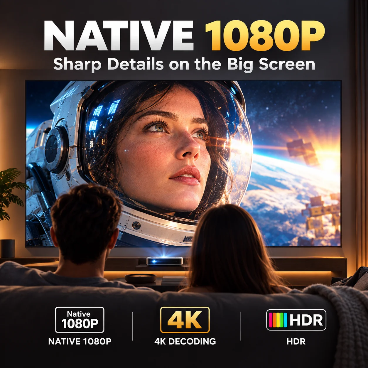 Neuer A9S 4K 4000ANSI Projekto – Home Cinema Gaming Bewertung und Preis
